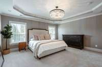 Another angle of primary bedroom.