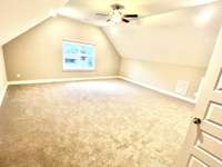 Large bonus with closet and full bathroom upstairs