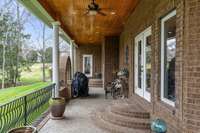 Spacious Covered Porch Area