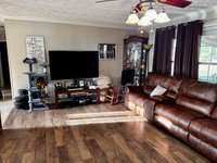 beautiful LVP floors and lots of natural light