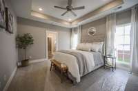 MODEL HOME PICTURED WITH SIMILAR FINISHES