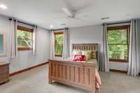 Bedroom #3 has full ensuite bathroom and large walk-in closet