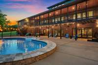 Outdoor entertainers dream with 2 covered patios and refreshing stealth pool