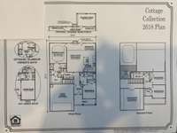Floor plan feature 2 bedrooms down and 2 bedrooms up with a large bonus room. 3 bathrooms.