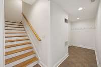 Stairs to Basement are off of Front Entry