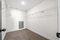 Walk in closet upstairs.