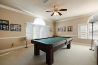 Pool Table will stay with the house.