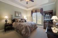 Upstairs Bedroom #3 with it's own bathroom attached.
