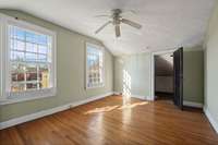 Upstairs bedroom or office.