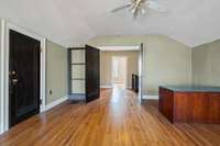 Upstairs 2nd bedroom or office.