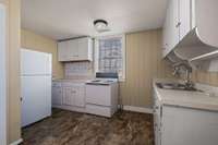 Kitchen of back unit B