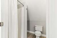 Flex Room bathroom with shower