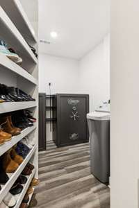 Hidden Safe room with 2 safes