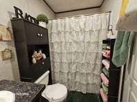 Full bath with combo shower/bathtub