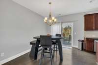 Eat-in area of kitchen