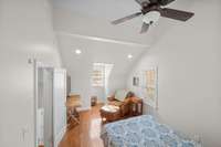 2nd bedroom suite with vaulted ceilings!