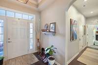 Large walk-in laundry room.