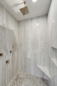 The two showers in the Owners Suite Bath are beyond fabulous and the ultimate with the rain shower option and space.