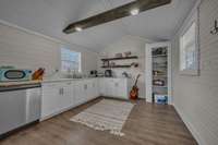 Kitchen with pantry