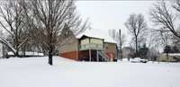 Back view of recent snow!