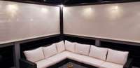 Night time! Great for reading a book or entertaining!