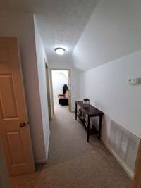 Upstairs landing area could make a nice reading nook, desk area etc