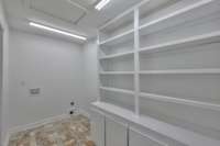 Walk-in pantry/laundry room