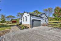 Short distance from the house to the 30'x40' heated/cooled metal barn