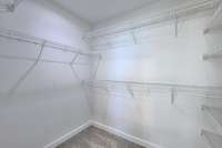 Master closet