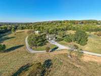 View of the driveway leading back to the barn