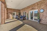 In Law Quarters (Basement Level) Covered Patio