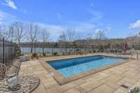 Sleek In-ground Pool (Completely Fenced In)