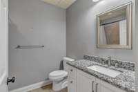 In Law Quarters  (Basement Level) Full Bath