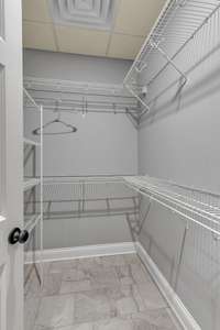 In Law Quarters (Basement Level) Walk In Closet