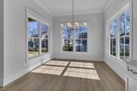 Dining room off kitchen