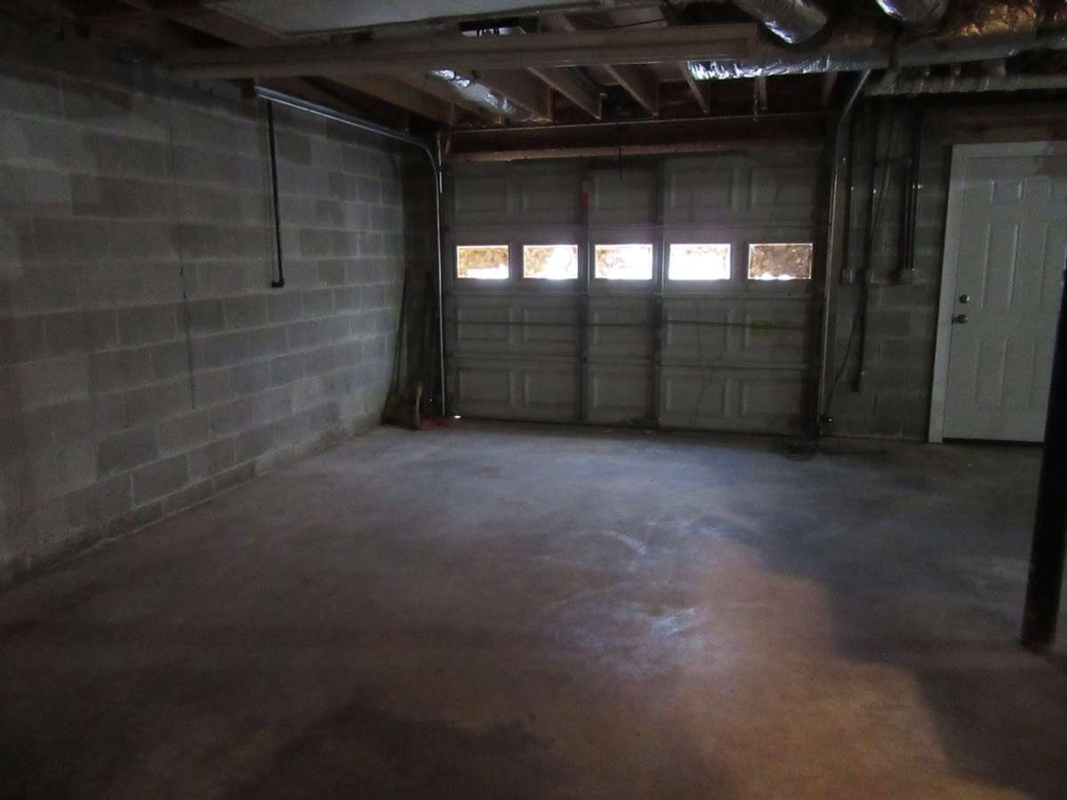 Garage in Basement