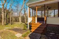 Separate entrance for friends to come visit and enjoy nature and this beautiful property.