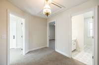 view of upstairs rooms