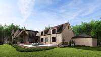 Escape to your own private outdoor oasis with this premium in-ground pool and spa, as well as the covered patio and outdoor kitchen.