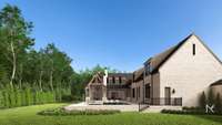 Perfect for relaxing and entertaining, the outdoor space is expansive and inviting.