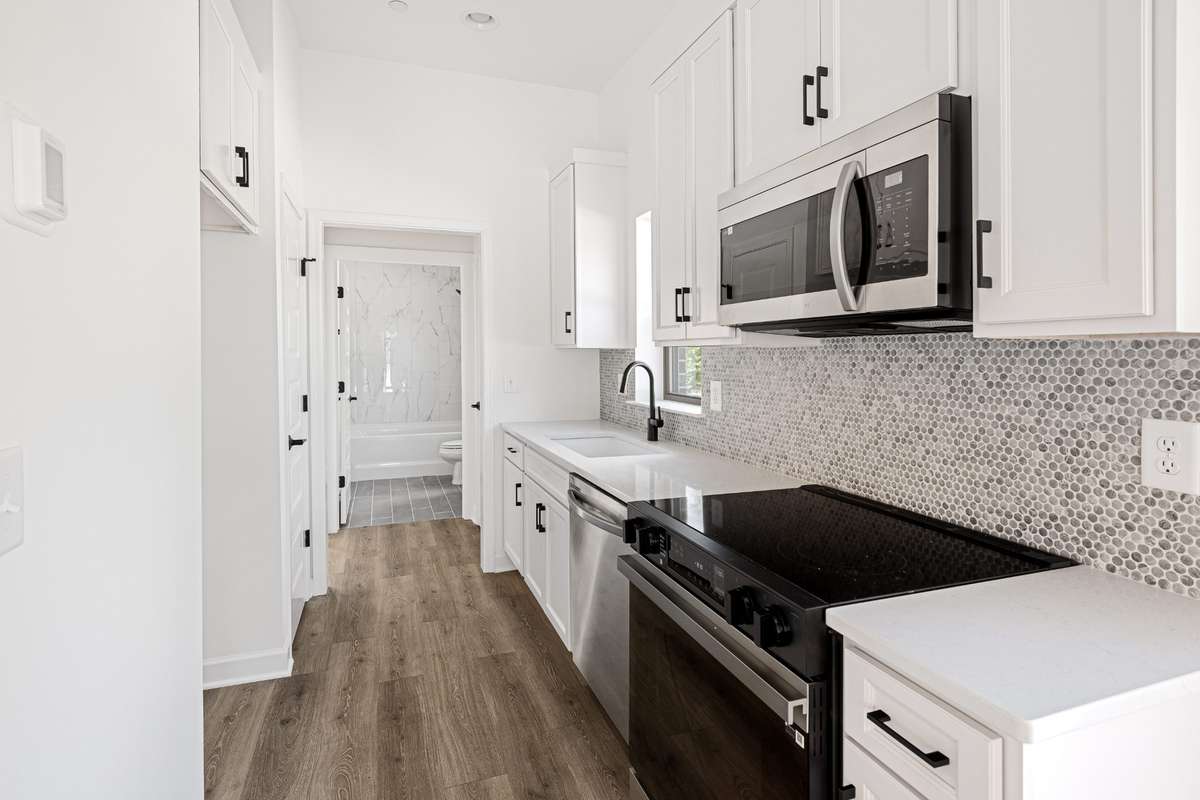 No kitchen window on interior units
