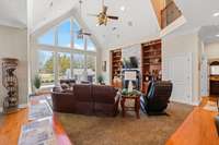 So much light throughout the home