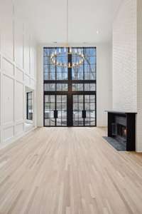 Two story Great Room with gas fireplace
