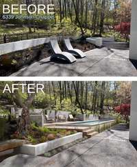 Check this out: YES YOU CAN HAVE A POOL!  Lot is completely private once the trees leaf out, and more trees can be removed for greater sun exposure if desired!
