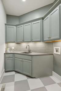 Main floor laundry