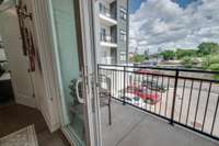 Private balcony!