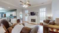 Lots of natural light and space for relaxing!
