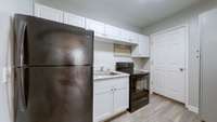 Kitchen in basement