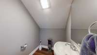 Half Bath off Bonus Room