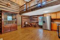 Original log cabin built in 1832